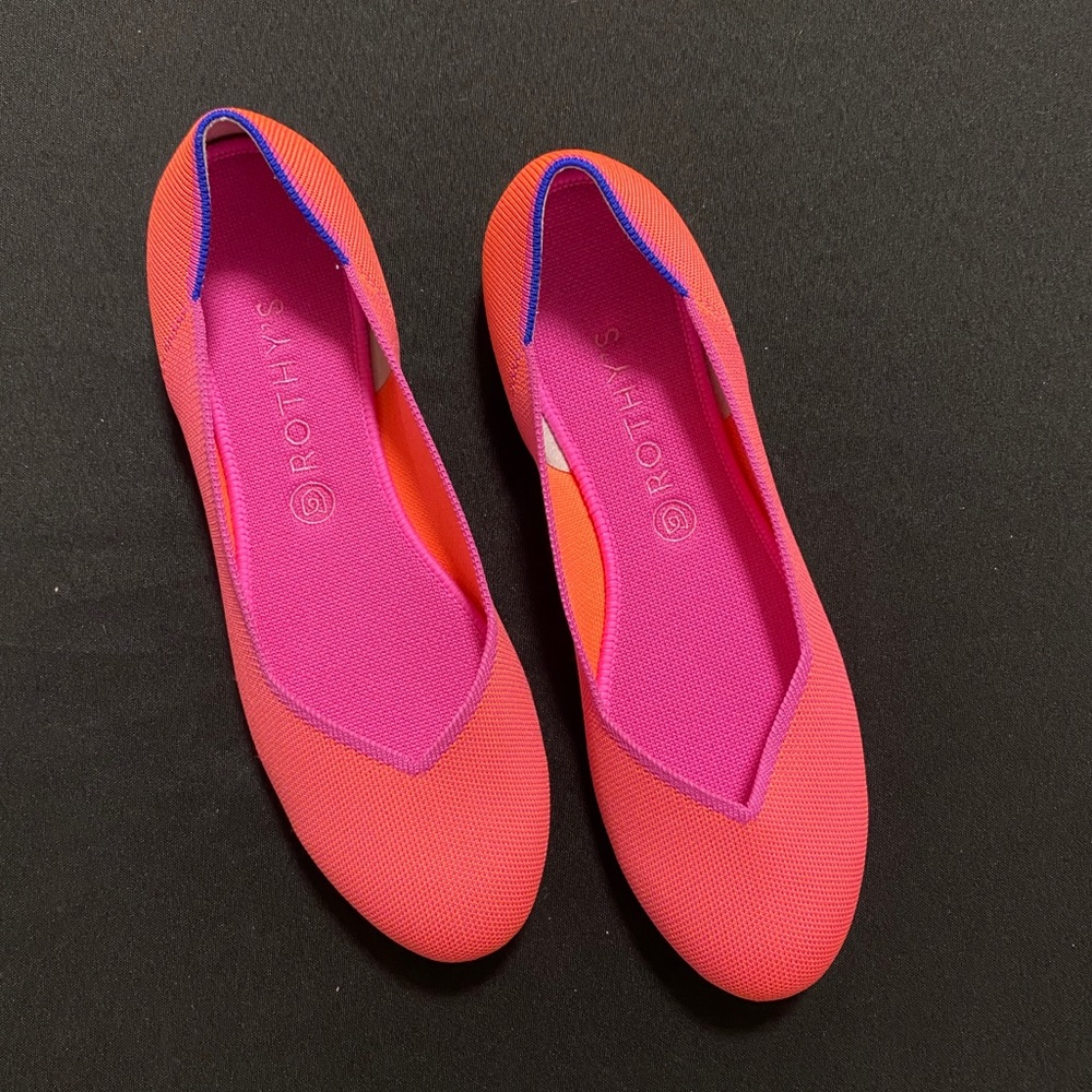 Rothy’s Tropical Pink Flats